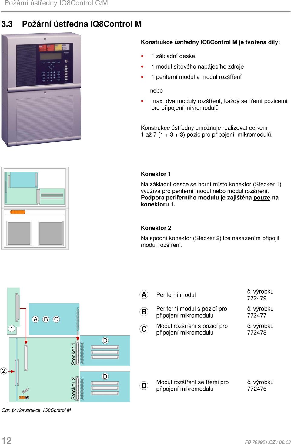 Konektor Na základní desce se horní místo konektor (Stecker ) využívá pro periferní modul nebo modul rozšíření. Podpora periferního modulu je zajištěna pouze na konektoru.