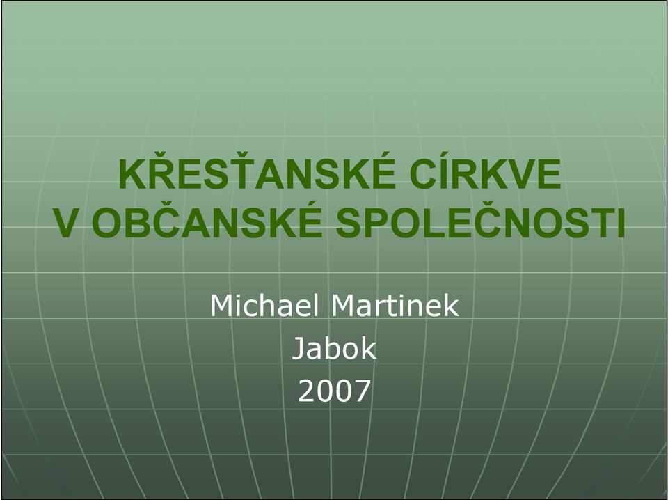 OBČANSKÉ