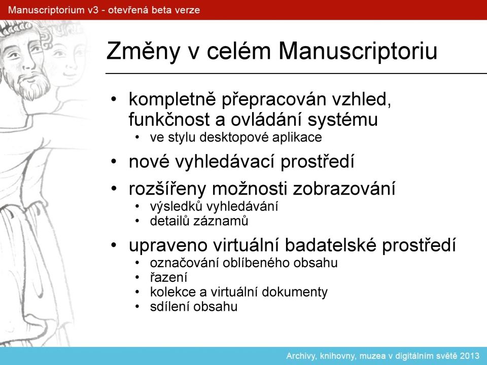 zobrazování výsledků vyhledávání detailů záznamů upraveno virtuální badatelské