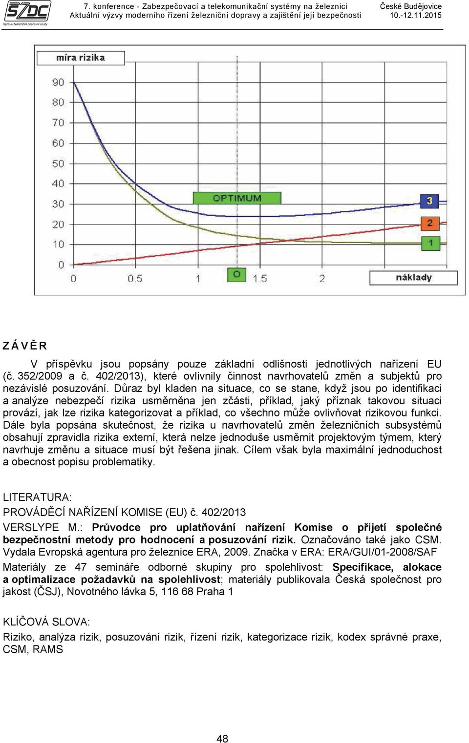 příklad, co všechno může ovlivňovat rizikovou funkci.