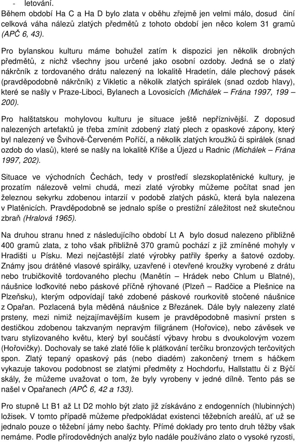 Zlato v době halštatské a laténské v Čechách a na Moravě - PDF Free Download