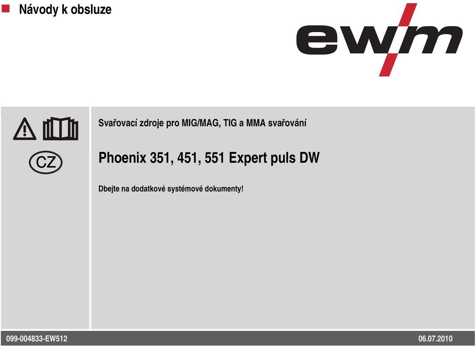 Phoenix 351, 451, 551 Expert puls