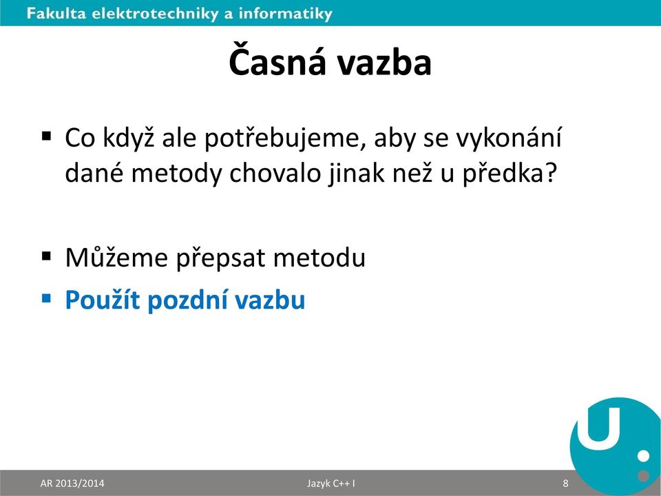 než u předka?