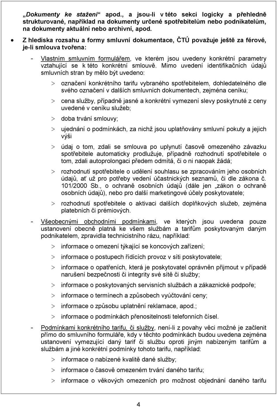 konkrétní smlouvě.