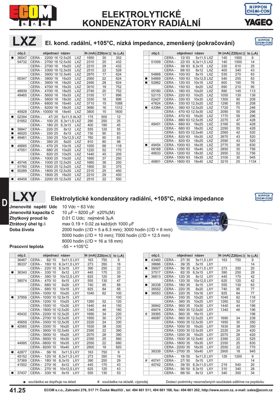 5x40 LXZ 2870 17 624 00347 CERA - 3900/ 16 LXZ 2560 22 624 CERA - 3900/ 16 18x20 LXZ 2490 28 624 CERA - 4700/ 16 16x30 LXZ 3010 19 752 48939 CERA - 4700/ 16 18x25 LXZ 2740 20 752 49465 CERA - 5600/