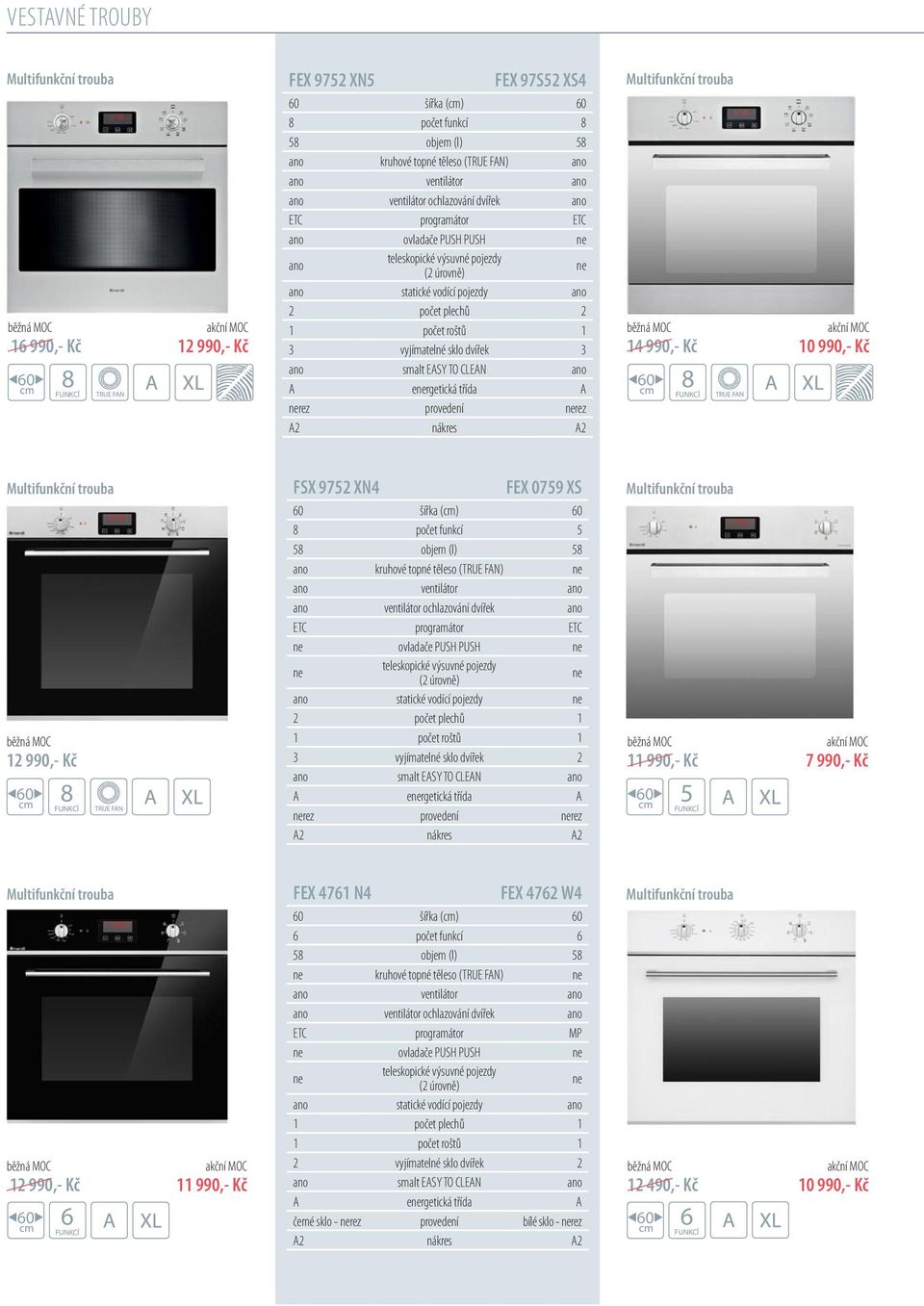 ano A ergetická třída A rez provedení rez A2 nákres A2 8 8 10 990,- Kč FSX 9752 XN4 FEX 0759 XS šířka (cm) 8 počet funkcí 5 58 objem (l) 58 ano kruhové topné těleso (TRUE FAN) ano ventilátor ano ano