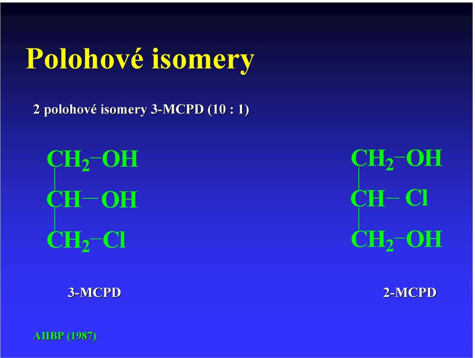 3-MCPD 3 (10 : 1) Cl