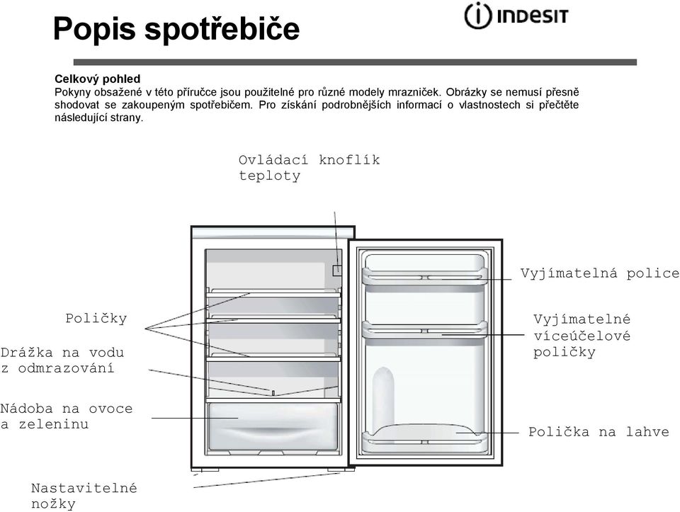 Pro získání podrobnějších informací o vlastnostech si přečtěte následující strany.