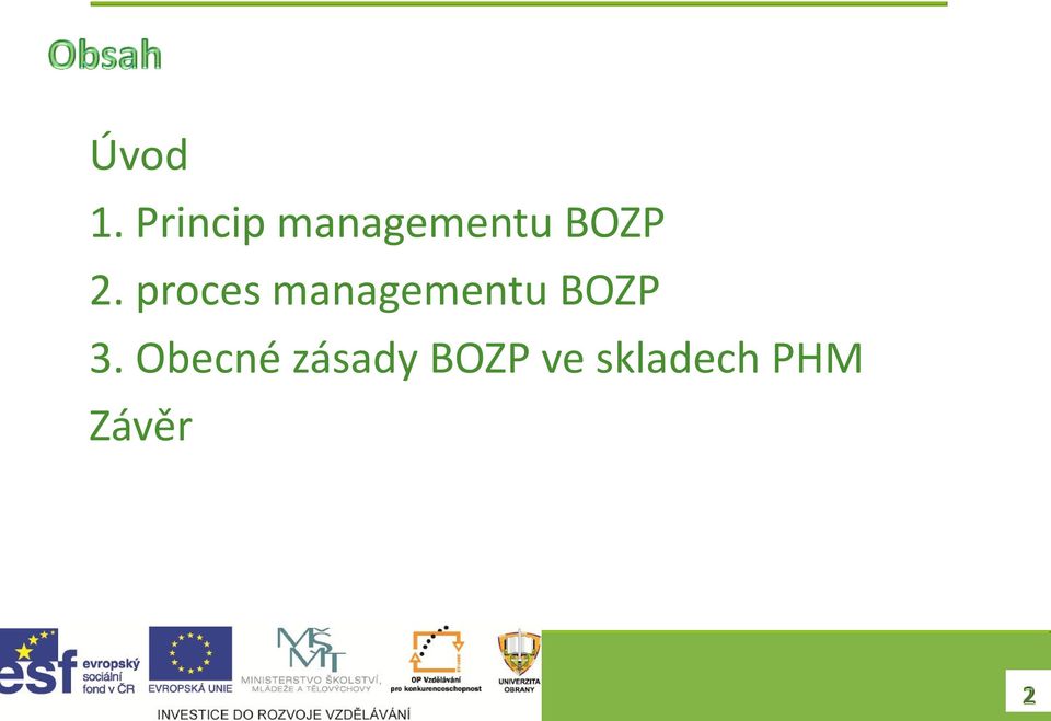 2. proces managementu