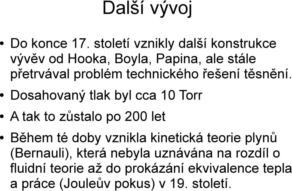 technického řešení těsnění.
