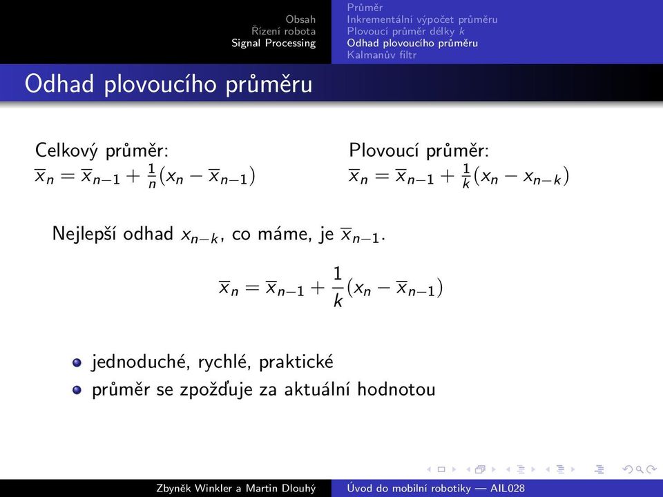 k, co máme, je x n 1.