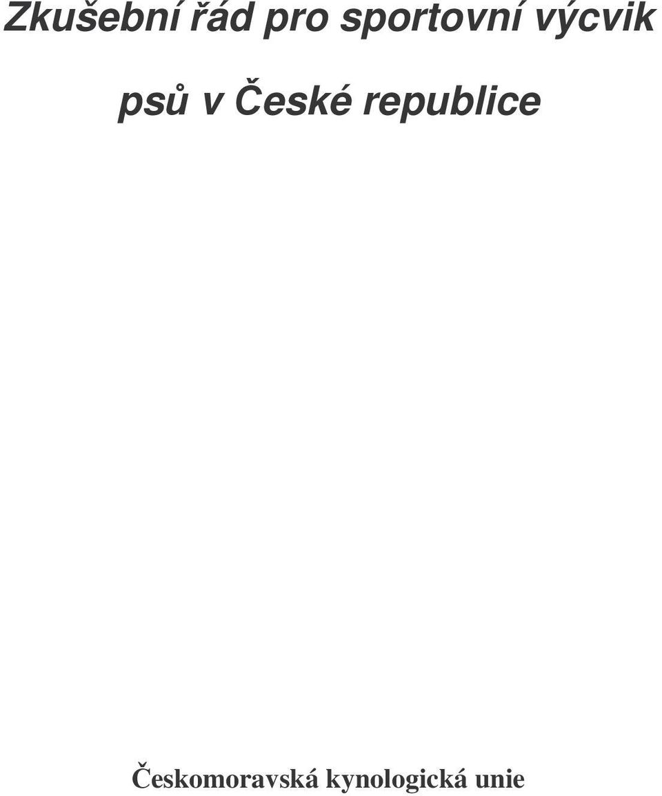 v eské republice