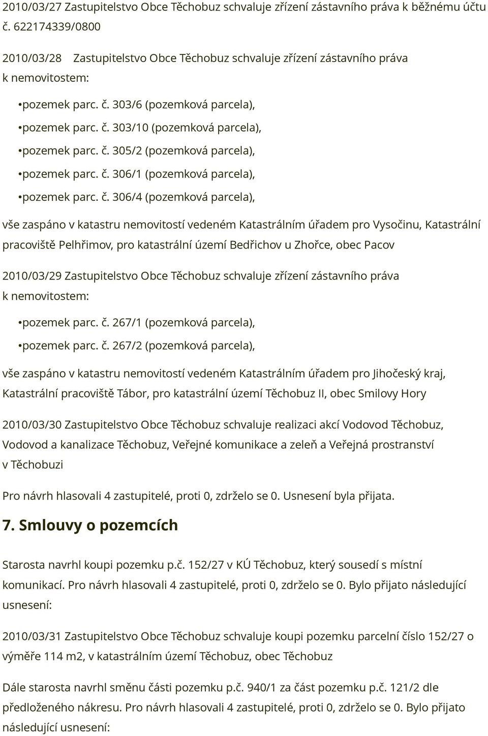 č. 305/2 (pozemková parcela), pozemek parc. č.