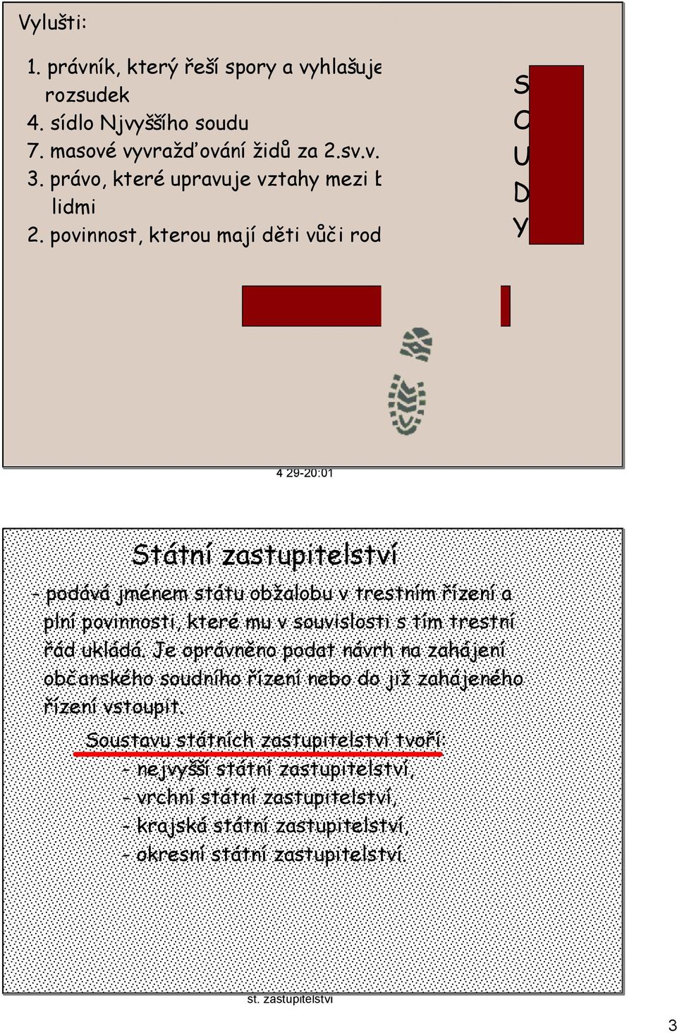 plní povinnosti, které mu v souvislosti s tím trestní řád ukládá. Je oprávněno podat návrh na zahájení občanského soudního řízení nebo do již zahájeného řízení vstoupit.