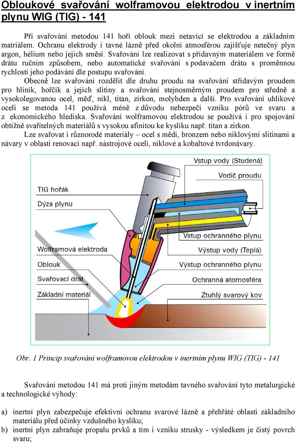 Svařování lze realizovat s přídavným materiálem ve formě drátu ručním způsobem, nebo automatické svařování s podavačem drátu s proměnnou rychlostí jeho podávání dle postupu svařování.