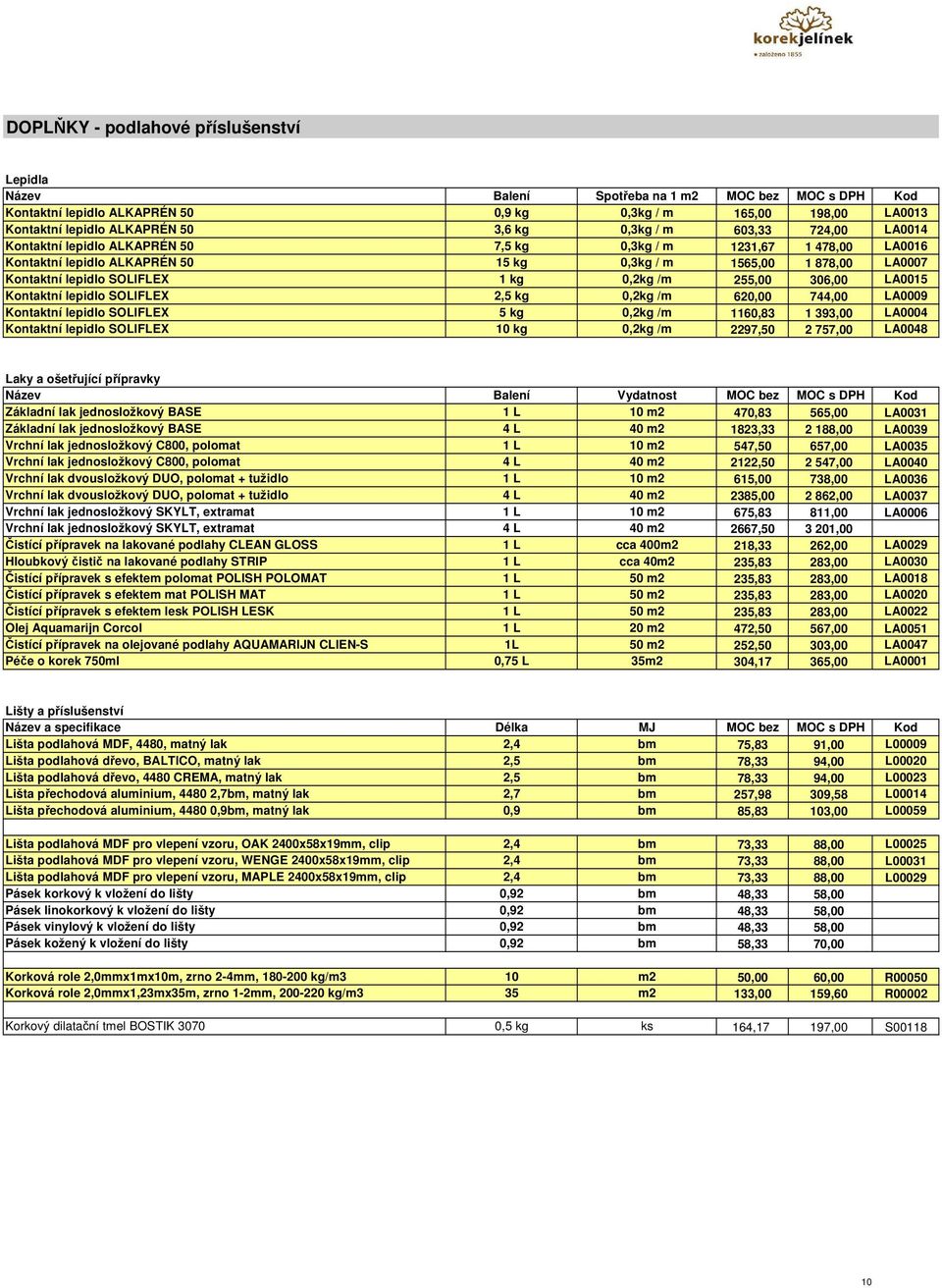 0,3kg / m 1231,67 1 478,00 LA0016 15 kg 0,3kg / m 1565,00 1 878,00 LA0007 1 kg 0,2kg /m 255,00 306,00 LA0015 2,5 kg 0,2kg /m 620,00 744,00 LA0009 5 kg 0,2kg /m 1160,83 1 393,00 LA0004 10 kg 0,2kg /m