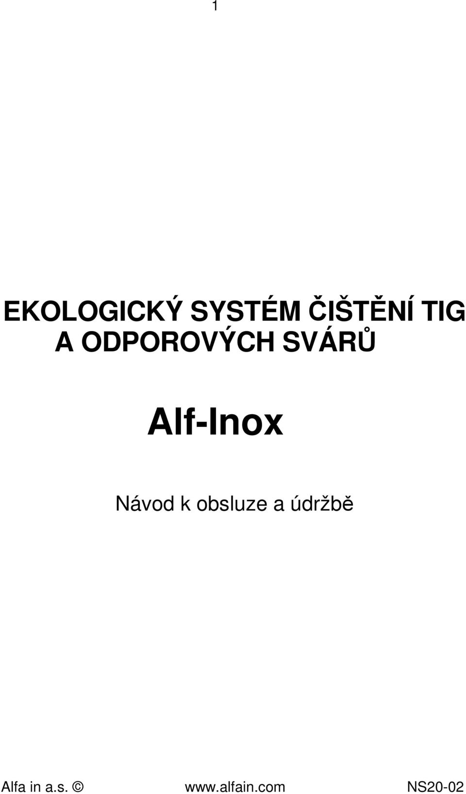 ODPOROVÝCH SVÁRŮ