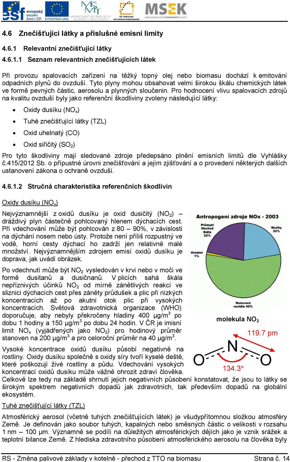 Tyto plyny mohou obsahovat velmi širokou škálu chemických látek ve formě pevných částic, aerosolu a plynných sloučenin.