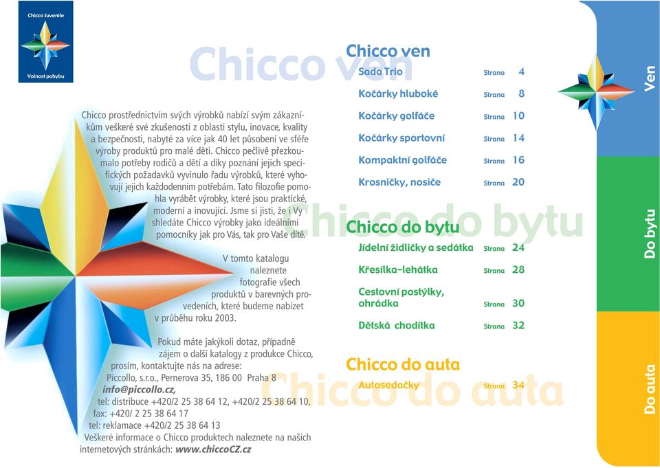 Chicco pečlivě přezkoumalo potřeby rodičů a dětí a díky poznání jejich specifických požadavků vyvinulo řadu výrobků, které vyhovují jejich každodenním potřebám.