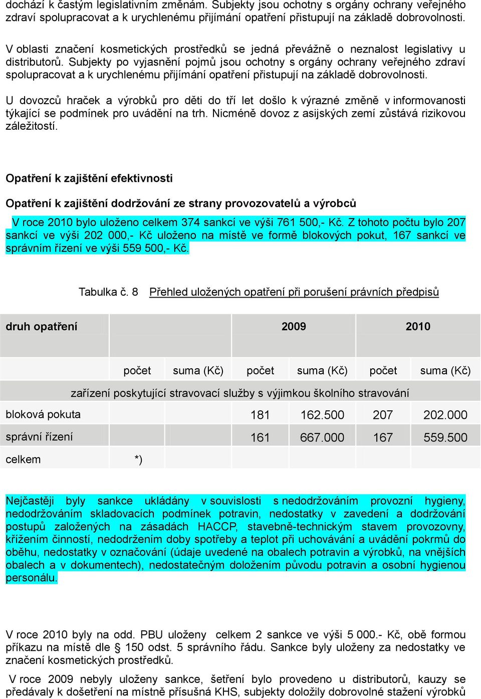 Subjekty po vyjasnění pojmů jsou ochotny s orgány ochrany veřejného zdraví spolupracovat a k urychlenému přijímání opatření přistupují na základě dobrovolnosti.