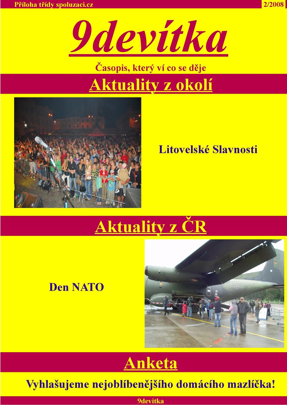 Aktuality z okolí Litovelské Slavnosti Aktuality
