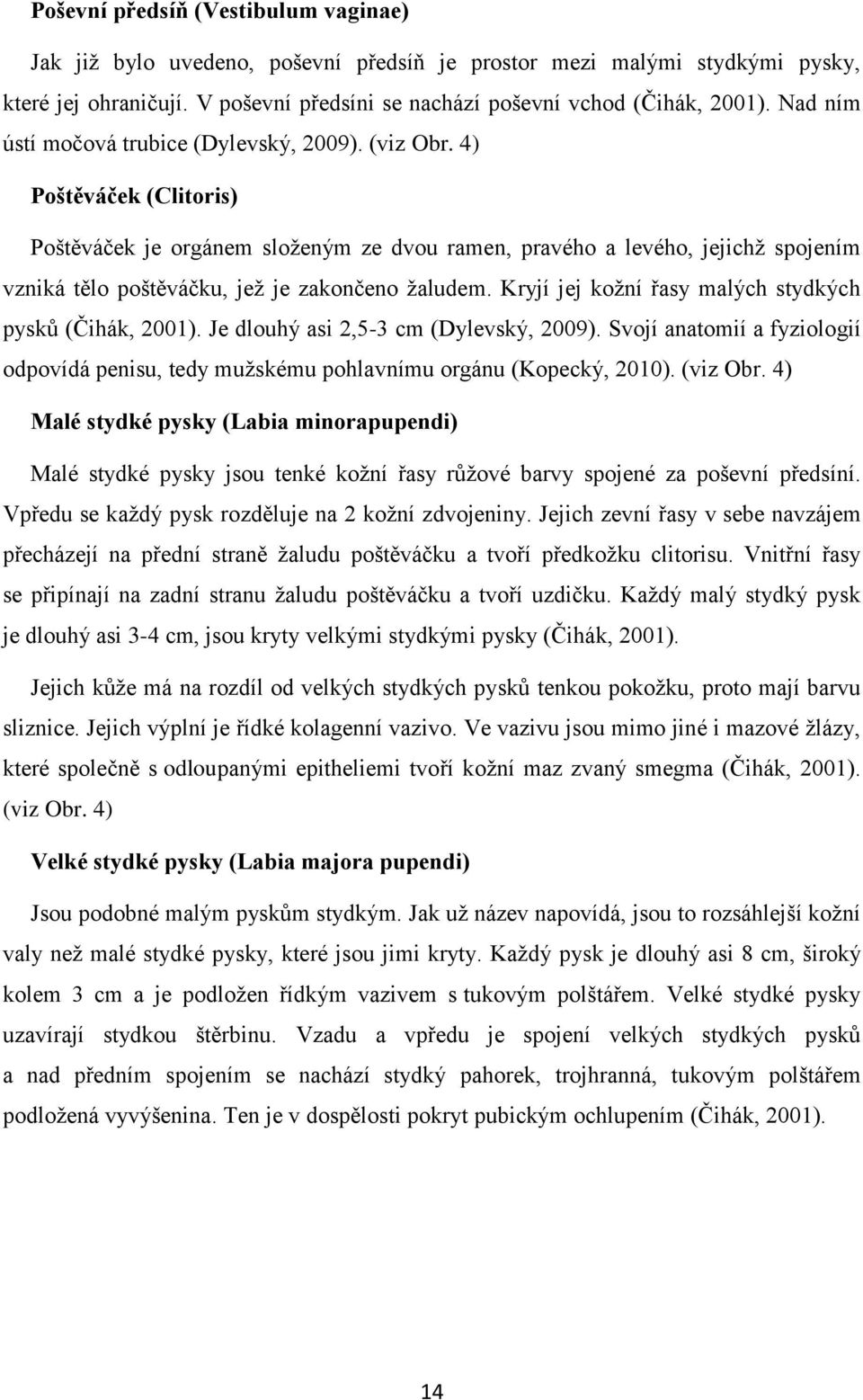 4) Poštěváček (Clitoris) Poštěváček je orgánem složeným ze dvou ramen, pravého a levého, jejichž spojením vzniká tělo poštěváčku, jež je zakončeno žaludem.