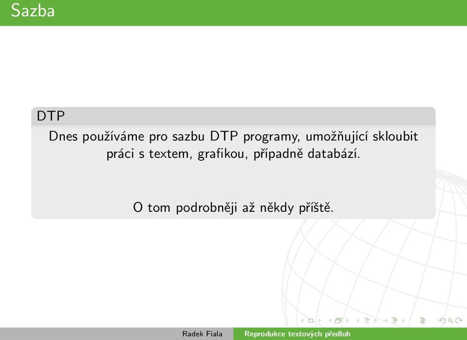s textem, grafikou, případně
