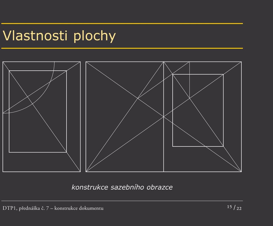 obrazce DTP1, přednáška