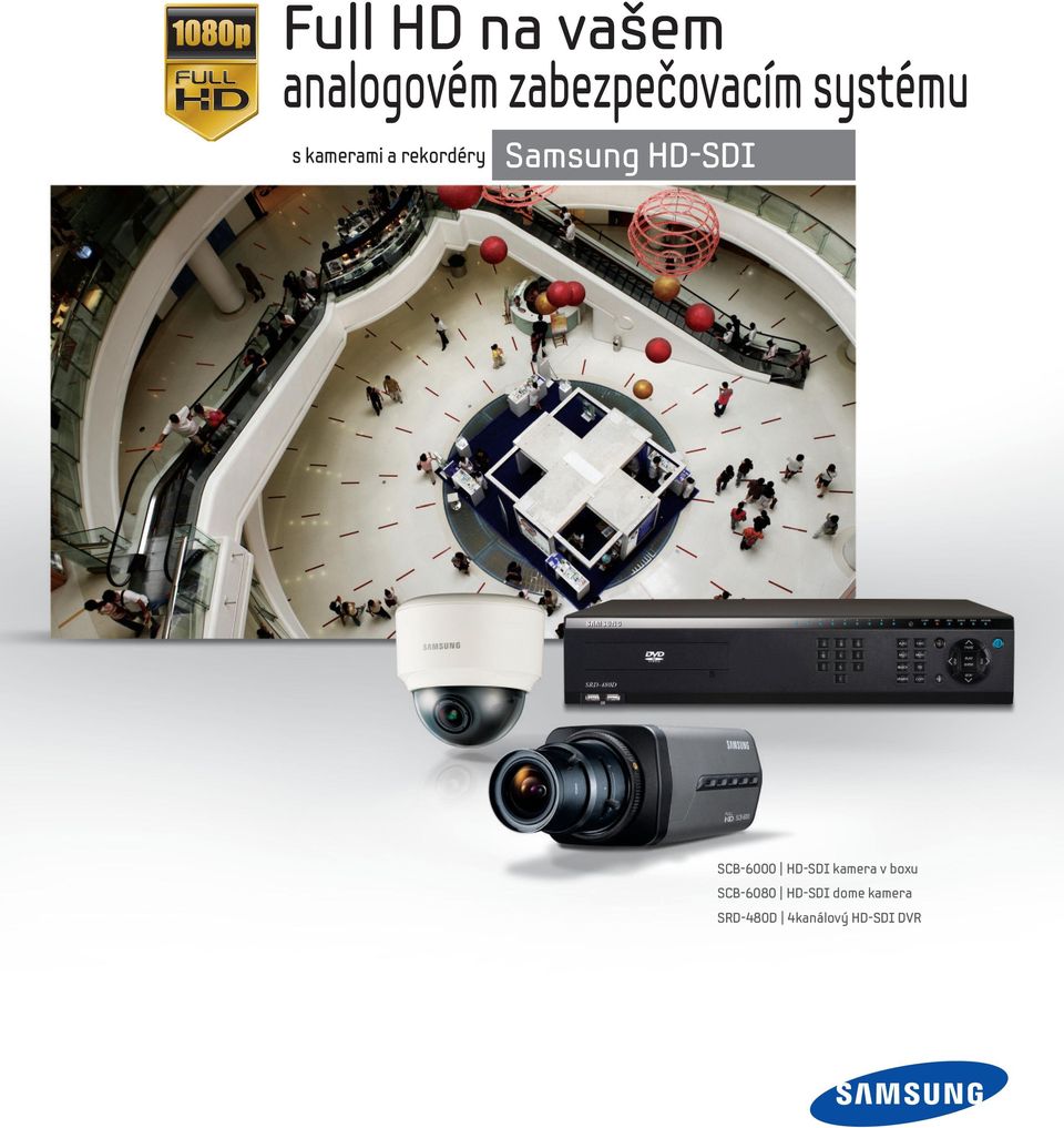 HD-SDI SCB-6000 HD-SDI kamera v boxu