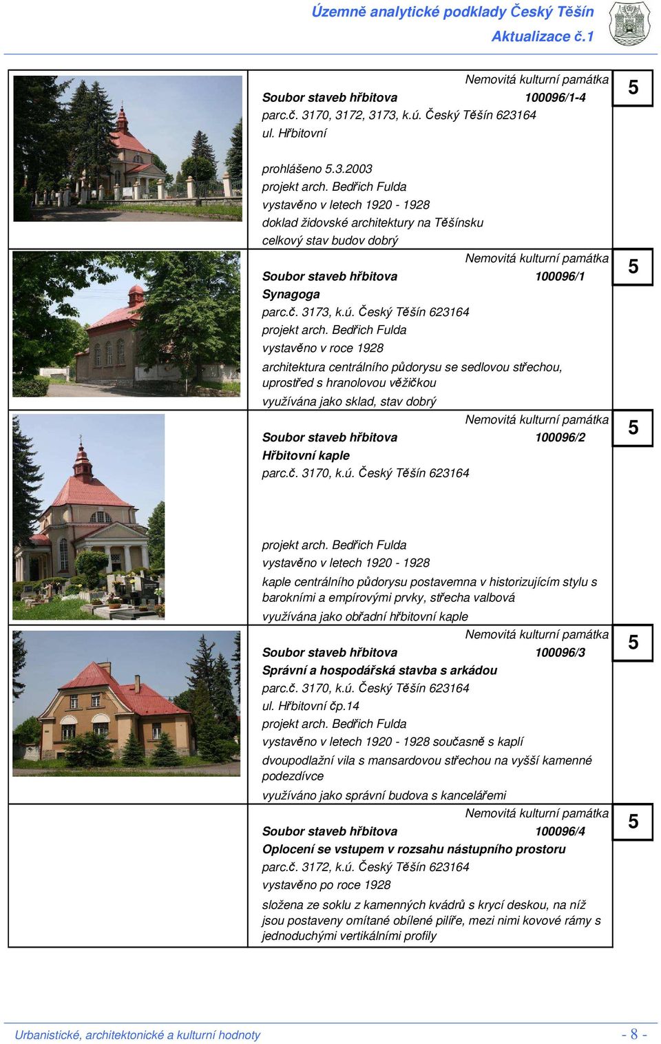 Český Těšín 623164 projekt arch.