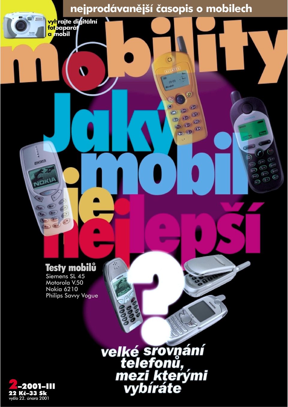 III. nejprodávanější časopis o mobilech. Testy mobilů. vyhrajte digitální  fotoaparát a mobil - PDF Stažení zdarma