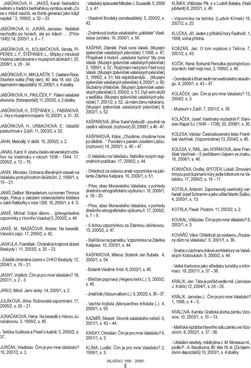 : Střípky z minulosti Vsetína zakódované v muzejních sbírkách I. 20, 2008/1, s. 29-34. JABŮRKOVÁ, H., MIKULAŠTÍK, T.: Caetano Roos: Stvoření světa (Pátý den), 40. léta 18. stol.