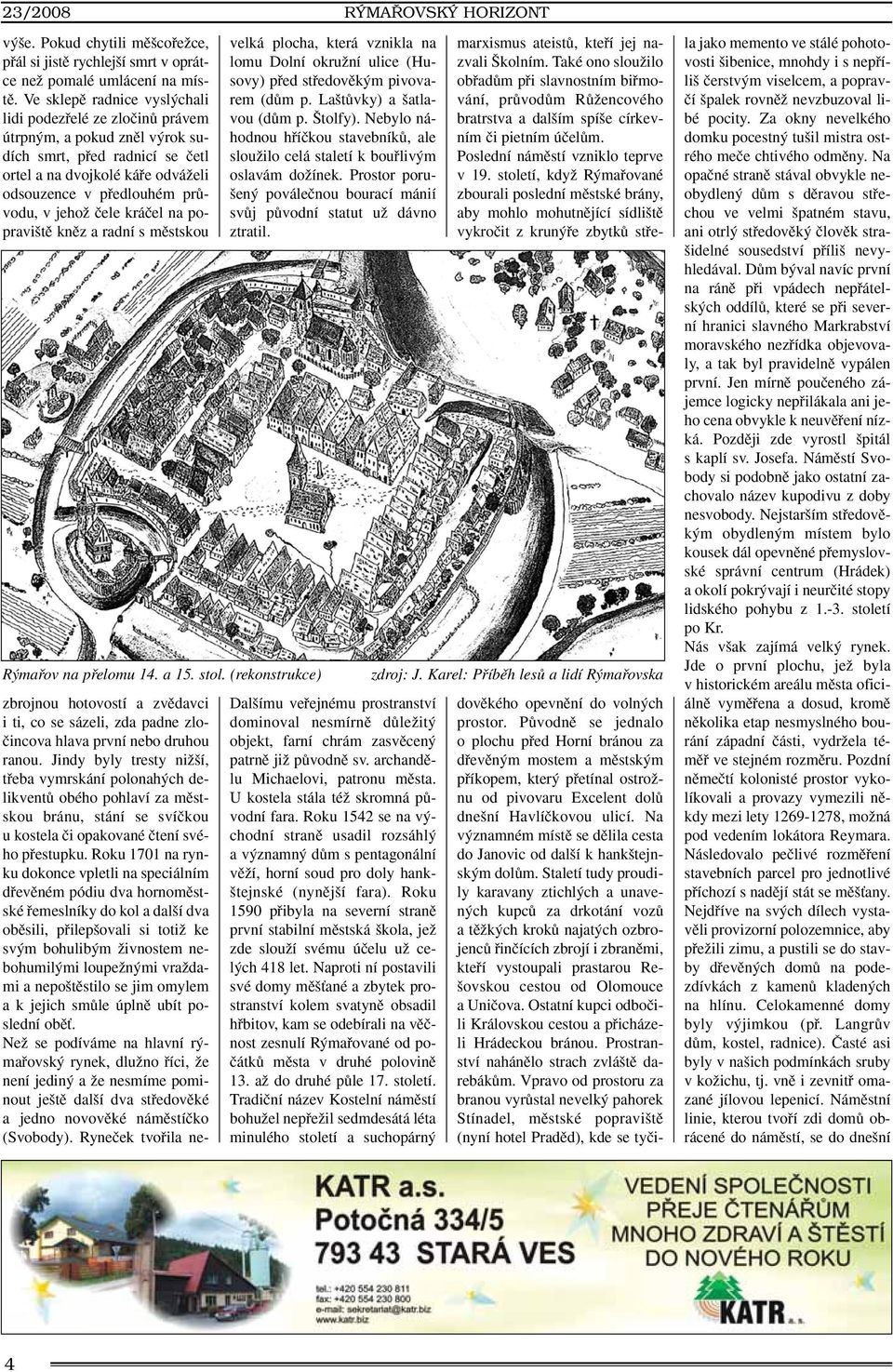 jehoï ãele kráãel na popravi tû knûz a radní s mûstskou R mafiov na pfielomu 14. a 15. stol.