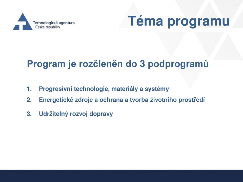 Progresivní technologie, materiály a systémy 2.