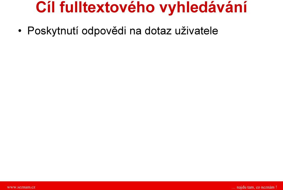 vyhledávání
