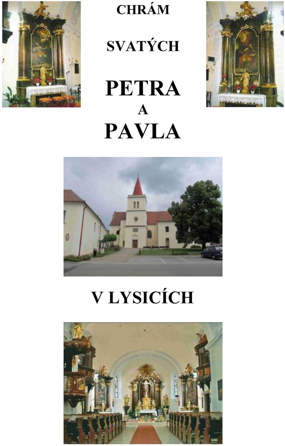 CHRÁM SVATÝCH PETRA A PAVLA V LYSICÍCH - PDF Free Download