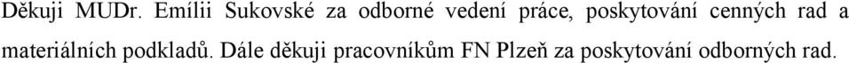 poskytování cenných rad a materiálních