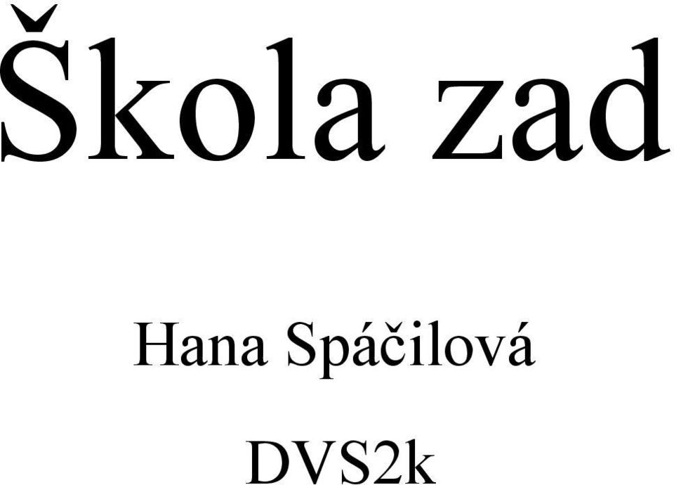 Spáčilová