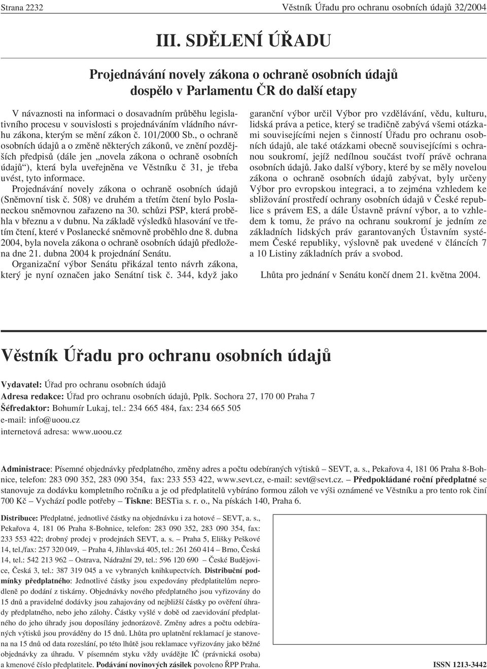 nìm vl dnìho n vrhu z kona, kter m se mïnì z kon Ë. 101/2000 Sb.