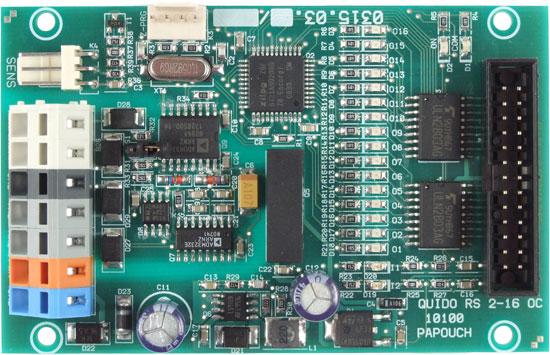 Komunikace přes RS485 nebo RS232 8.