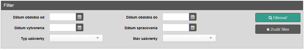 Strana 27 / 41 Na jednoduchšie vyhľadávanie v tabuľke slúži filter.