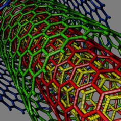 CÍL Cíl: Pochopení a zapamatování struktury uhlíkových nanotrubic UHLÍKOVÉ NANOTRUBICE 3D VIZUALIZACE Snímky převzaty z: