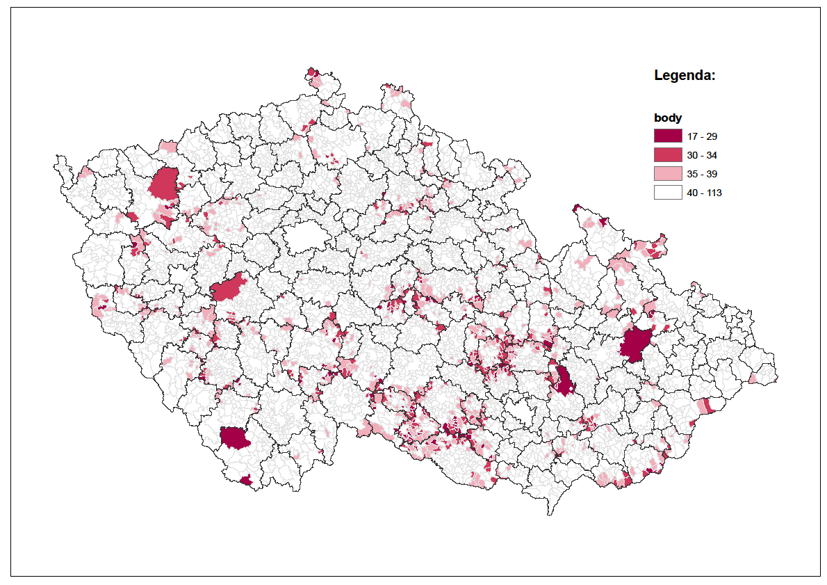 Periferní oblasti ČR Tvorba