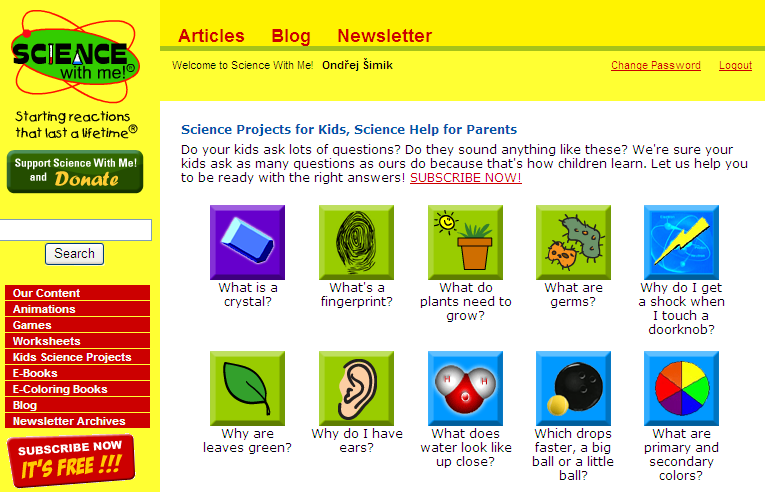 USA: Science Projects for