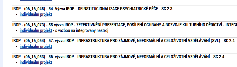 Postup pro vyplnění projektu do IROP (a získání role Správce přístupů) 1.