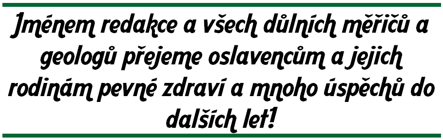Strana 8 SPOLEČENSKÝ KOUTEK 15. 9. 1941 28. 9. 1946 75 Ing. Miroslav Klvaňa SD 