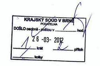 Krajský soud v Brně Rooseveltova 16 sp. zn. 37 Co 168/2007 STATISTIKA KAUZY 37 Co 168/2007 i 83 Nc 183/2003 I. Počtu podání matky proti okleštění styku dětí s jejich otcem /podtrženo/ II.