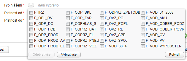 Pozn.: Přidání zmocnění pro Typ osoby Právnická osoba bez IČO nebo zahraniční subjekt je možné až po úspěšně provedené registraci povinného subjektu ohlašovatele. 10.