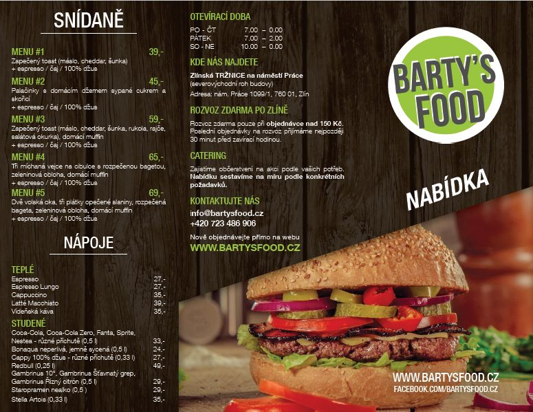 UTB ve Zlíně, Fakulta managementu a ekonomiky 47 Na Obr. 5 a 6 je vyobrazeno nabízené menu restaurace. Tato nabídka menu zahrnuje kompletní sortiment všech variací nabízených produktů a služeb vč.
