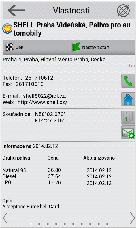 Klíčové funkce Navitel.